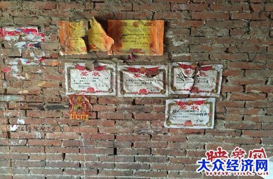 淮滨新里镇一家6口挣扎贫困线上 孩子一天4元生活费